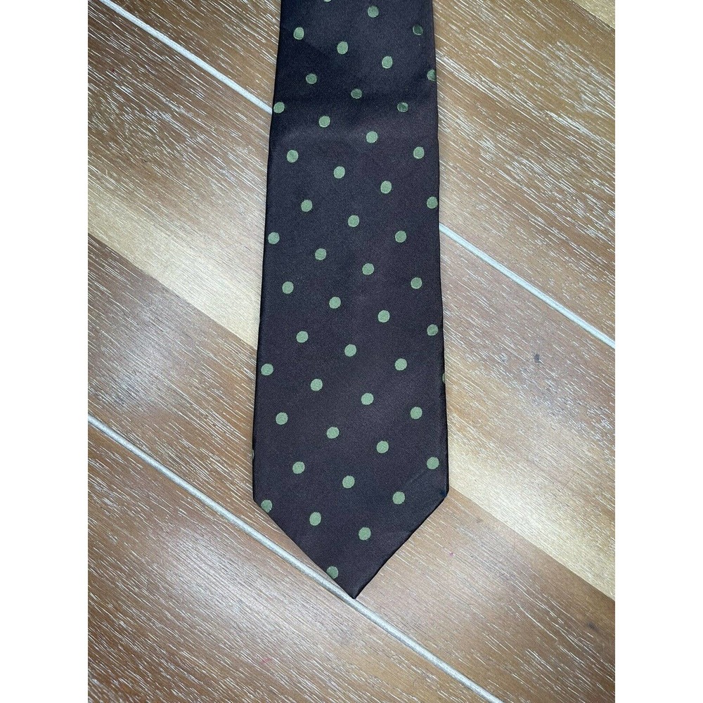 Billy London Mens  Tie Brown Green